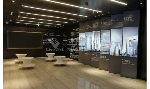 保利集團武昌保利大都會地產(chǎn)展廳設(shè)計裝修