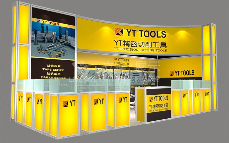 YT機(jī)械展展臺(tái)設(shè)計(jì)搭建案例分析